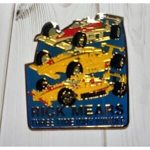 Rick Mears Three Time Indy Winner Pin Indianapolis 500 Pennzoil Z7 Penske Chevy